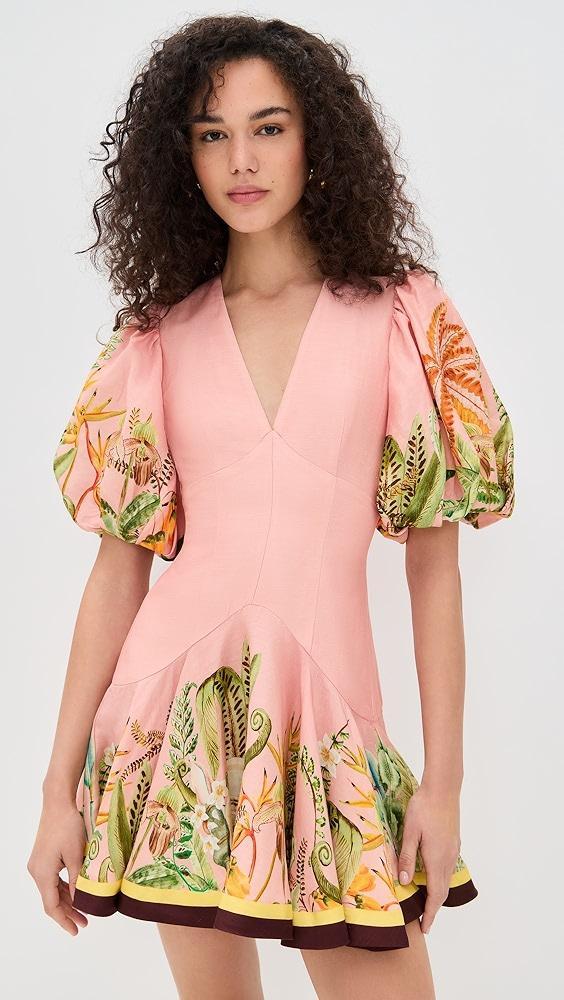 ALÉMAIS Papaya Mini Dress | Shopbop Product Image