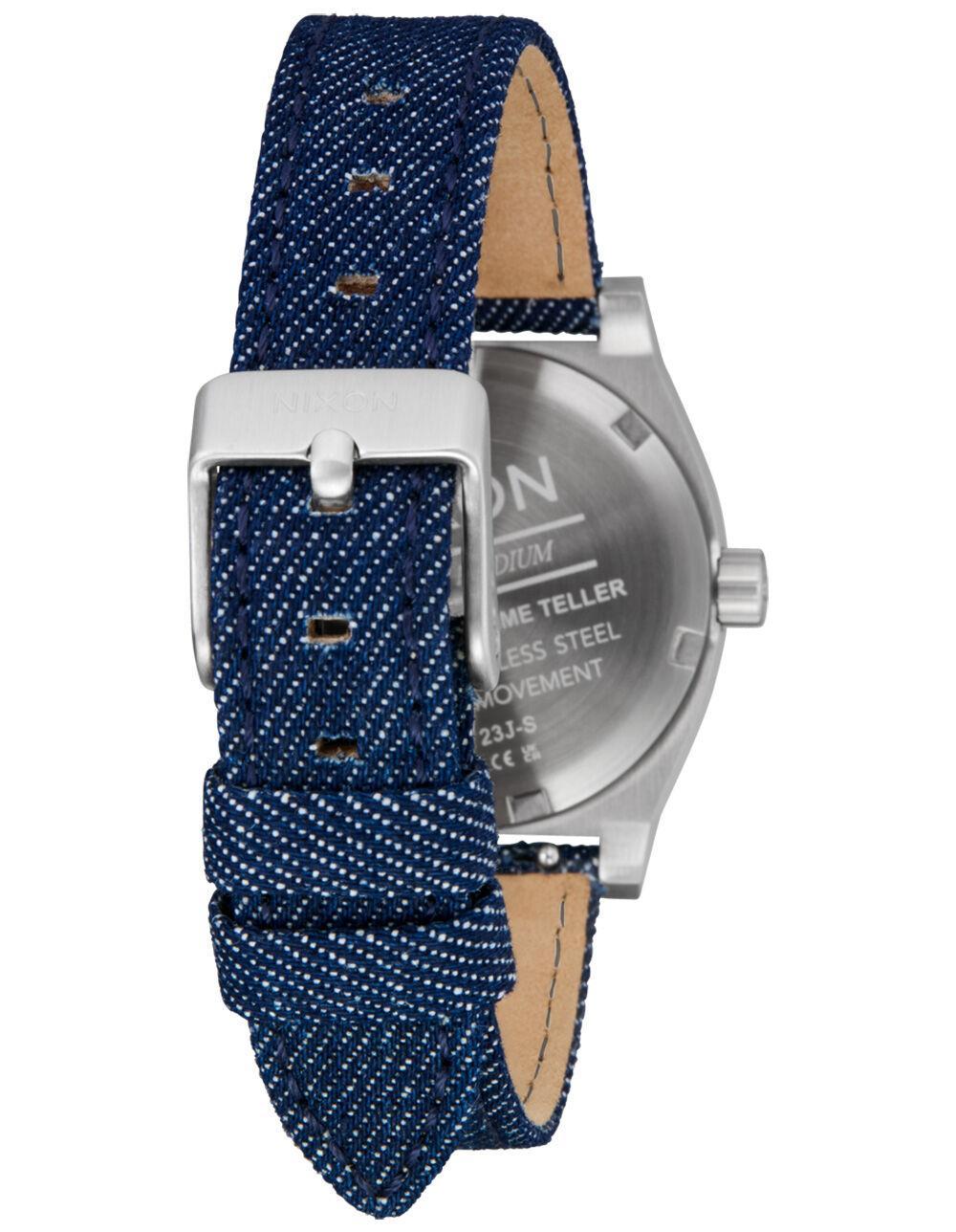 NIXON Medium Time Teller Denim Watch Product Image