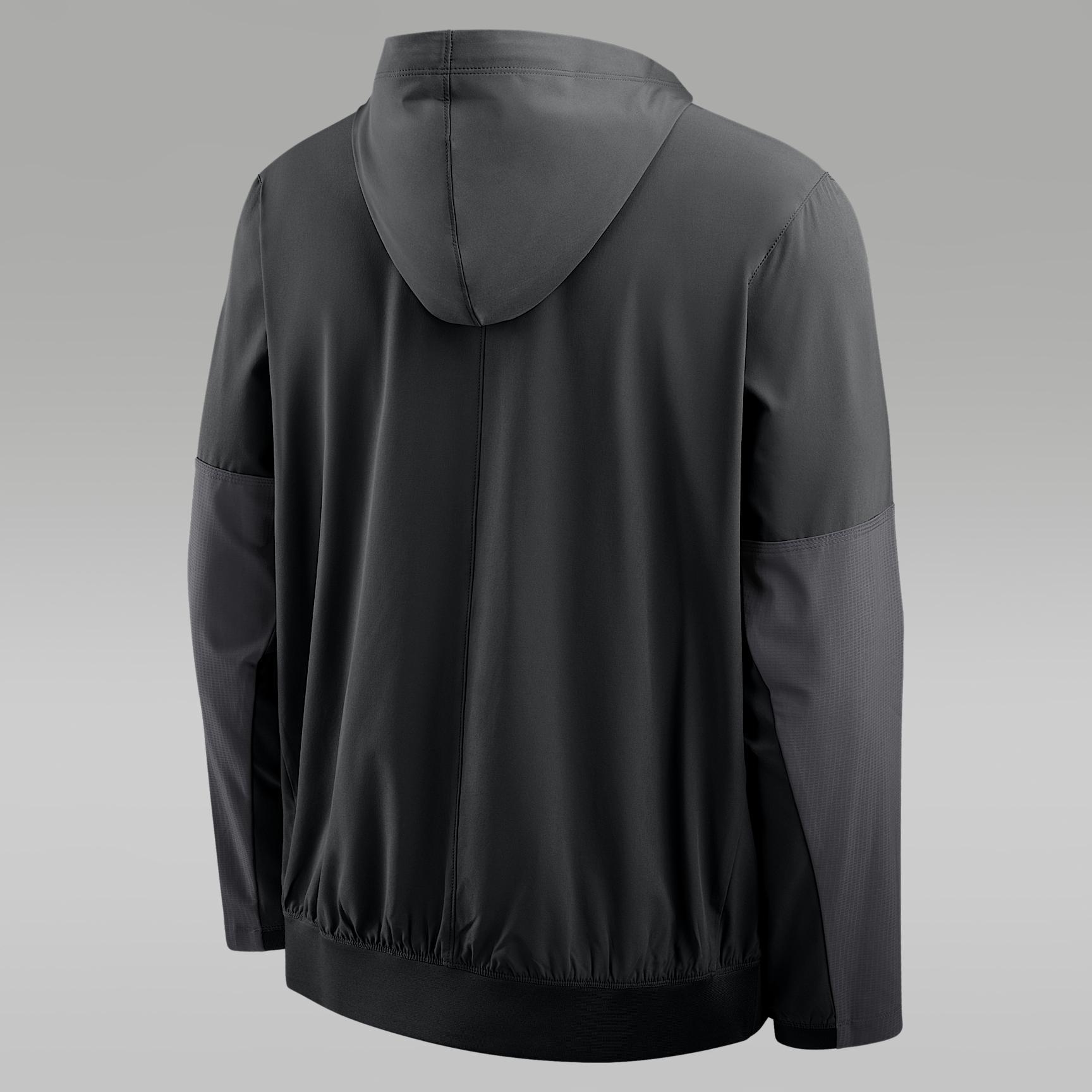 Mens UCLA Anorak Jordan Brand College 1/2-Zip Hooded Jacket | 0JAT166NUCL-PTU Product Image