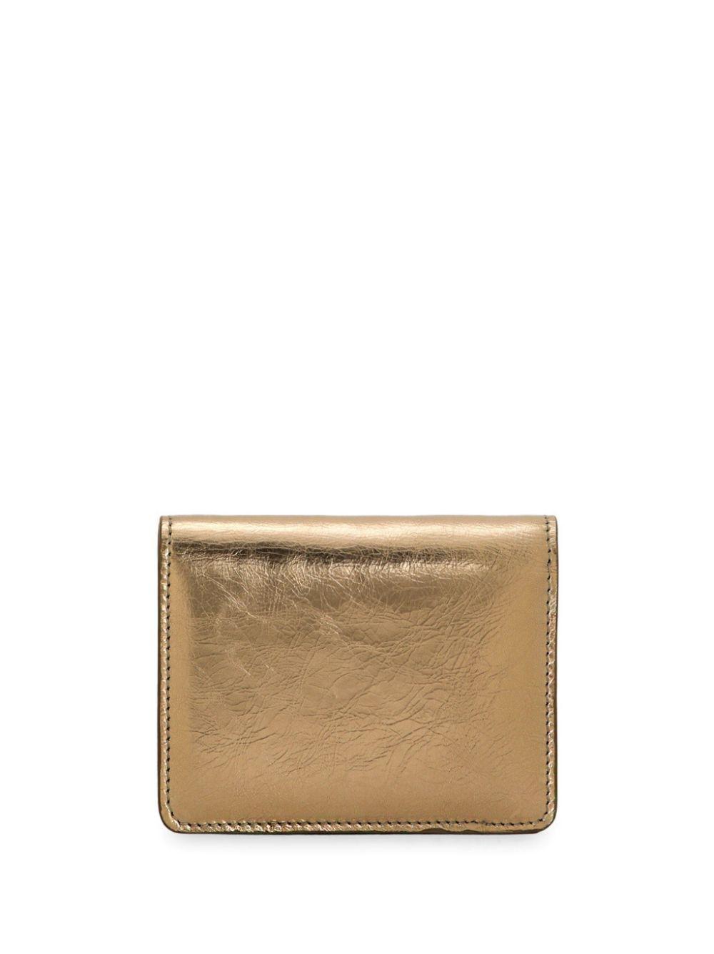 DOLCE & GABBANA Embossed Logo Wallet In Neutrals Product Image