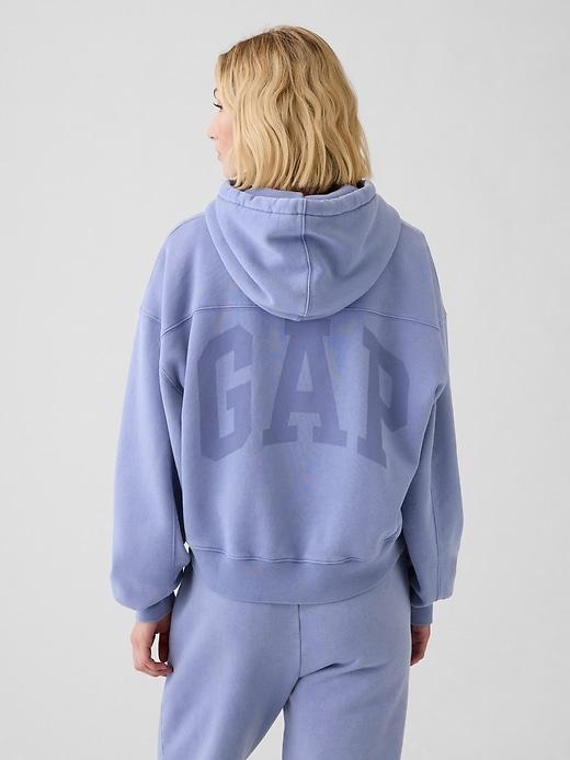 VintageSoft Cropped Hoodie Product Image