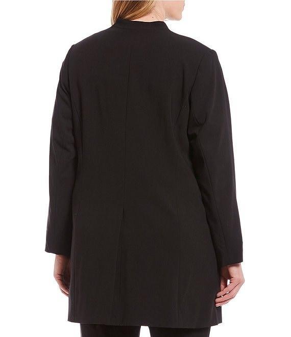 Calvin Klein Plus Size Roll Sleeve Jacket Product Image