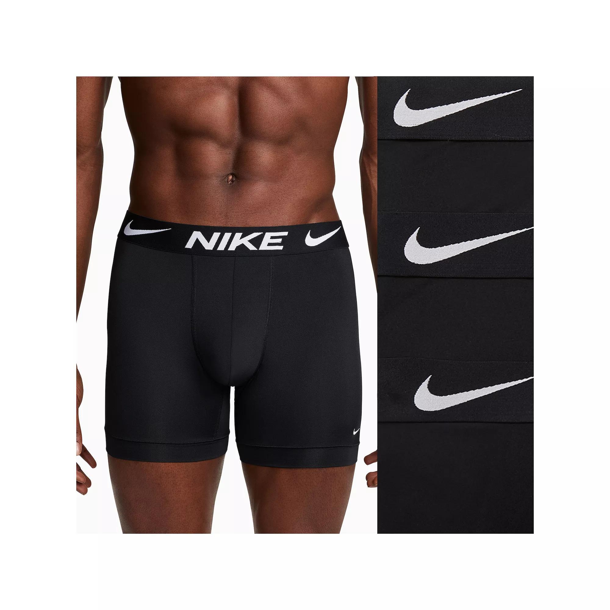 Nike Men's Essential Micro Dri-FIT Boxer Briefs (3-Pack) Product Image