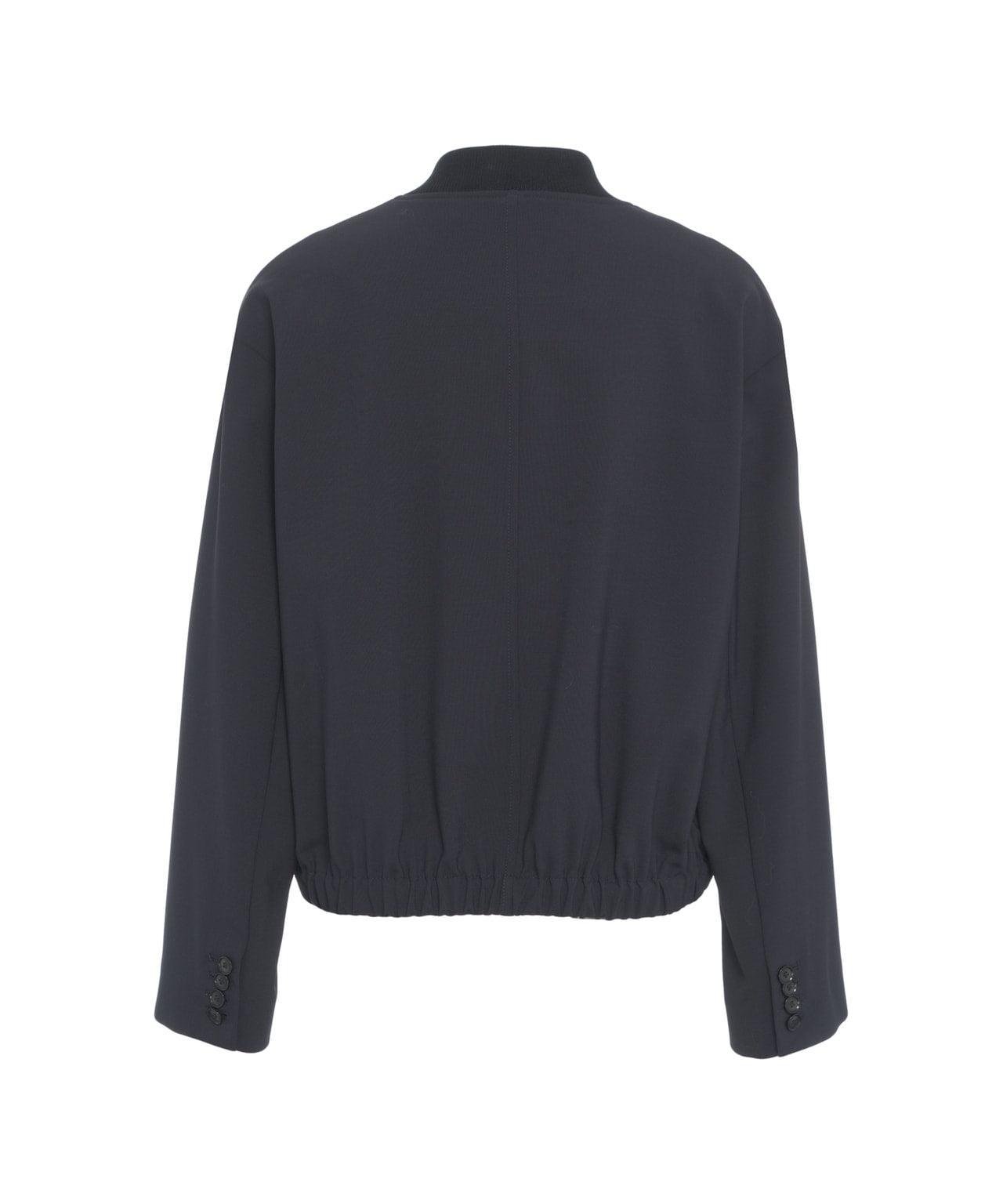 Virgin wool blend blouson Product Image