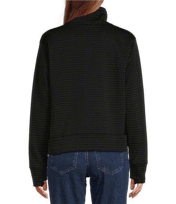 L.L.Bean Knit Airlight Funnel Neck Abrasion Resistant Thumbhole Pullover Product Image