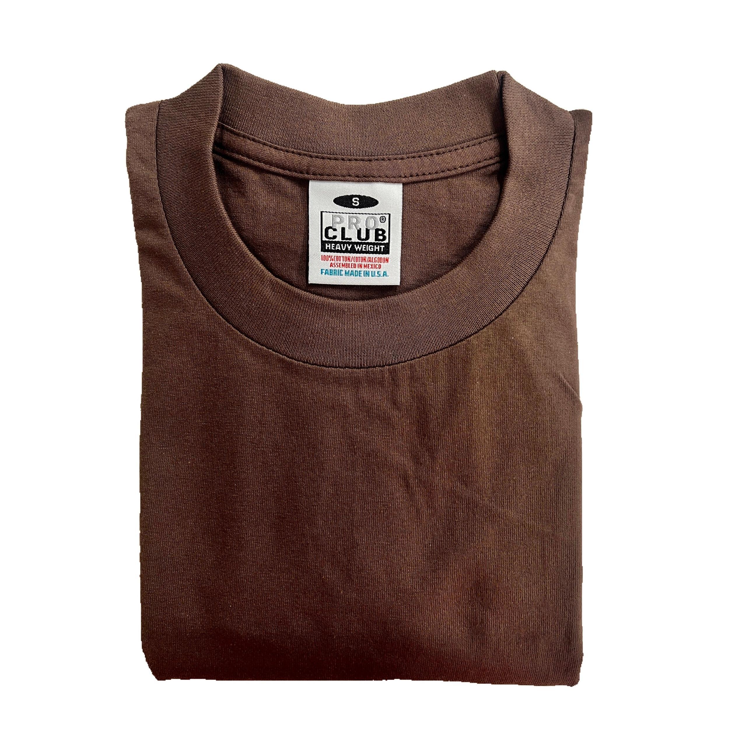 Pro Club Men's Heavyweight Cotton Short Sleeve Crew Neck T-Shirt (More Colors) Male Product Image