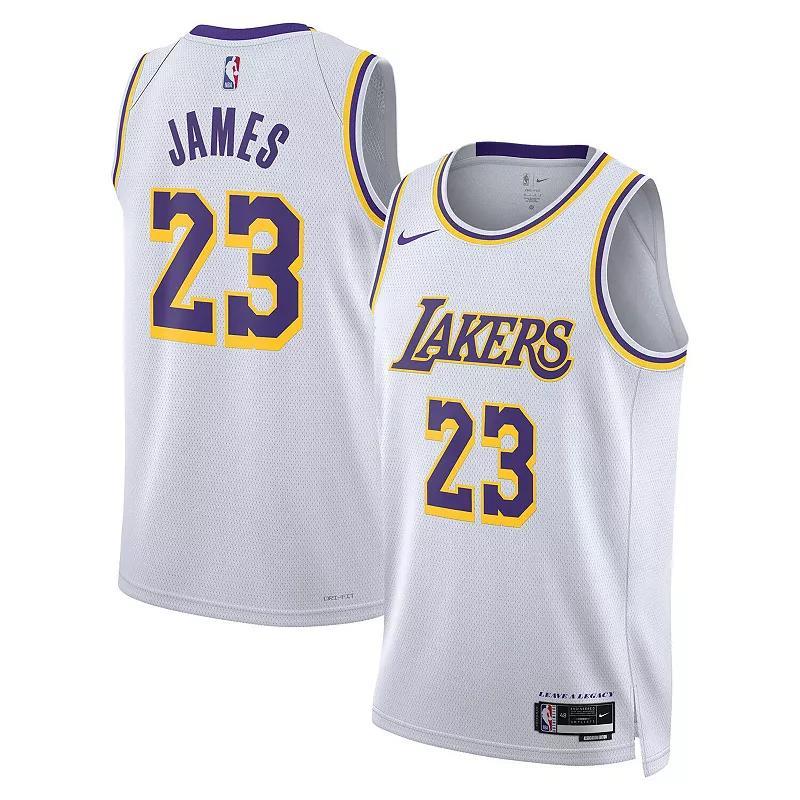 LeBron James Los Angeles Lakers 2022/23 Association Edition Nike Mens Dri-FIT NBA Swingman Jersey | DN2081-103 Product Image