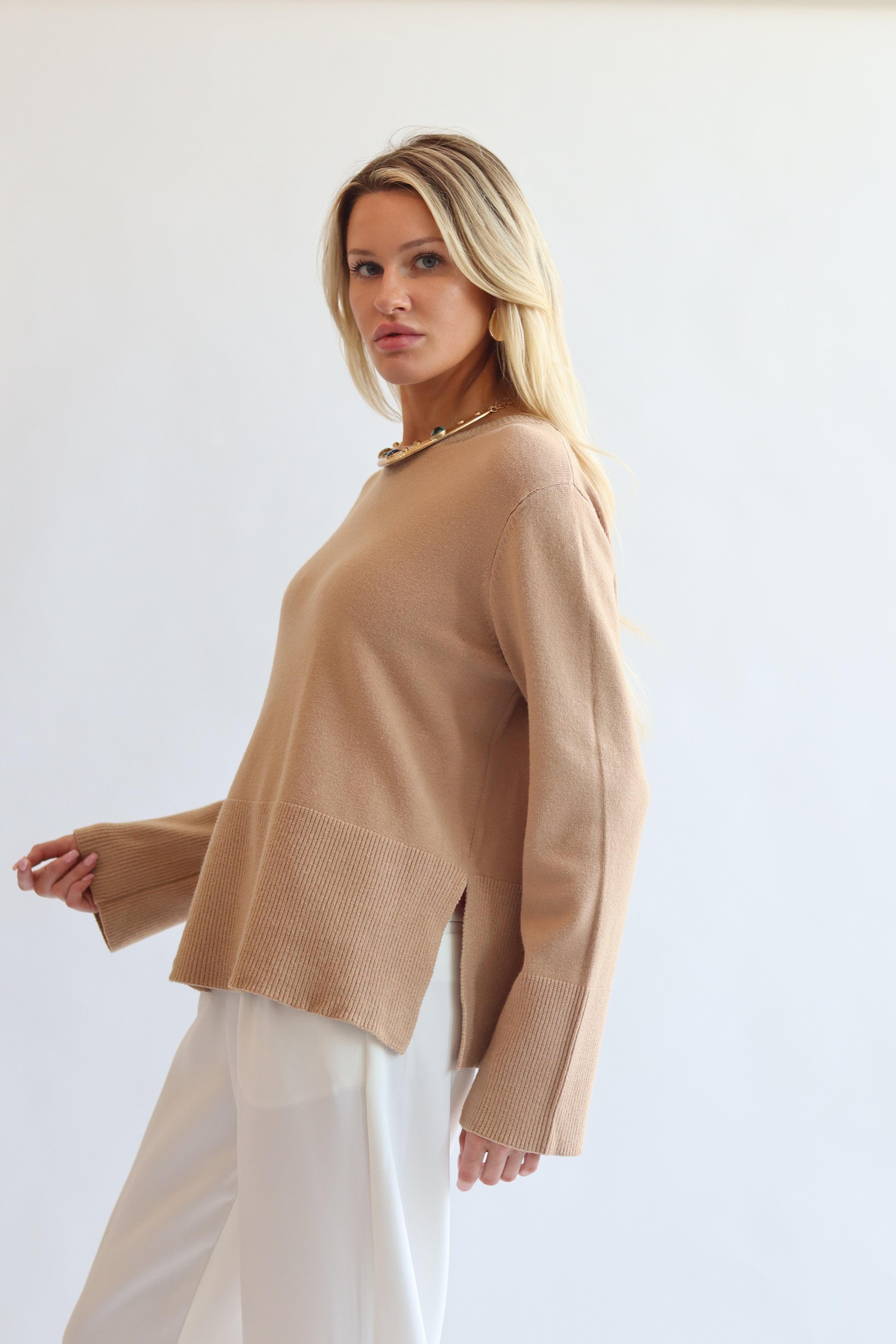 Side Slit Sweater Product Image