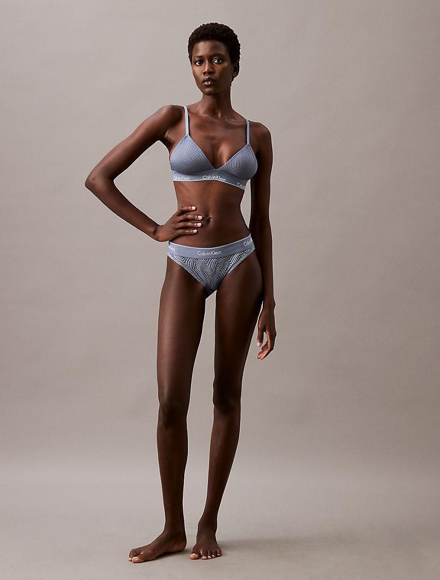 Modern Lace Lightly Lined Triangle Bralette Product Image