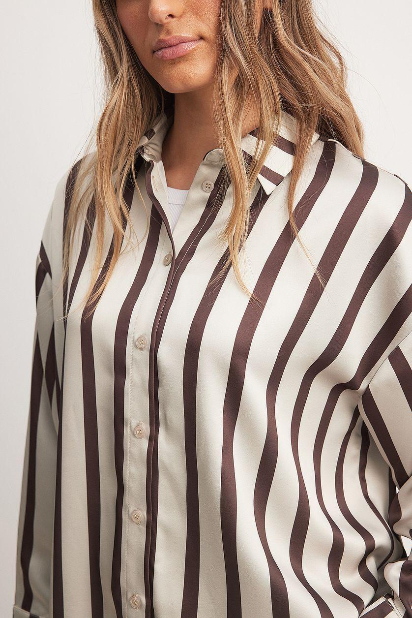 Printed Oversized Shirt Product Image