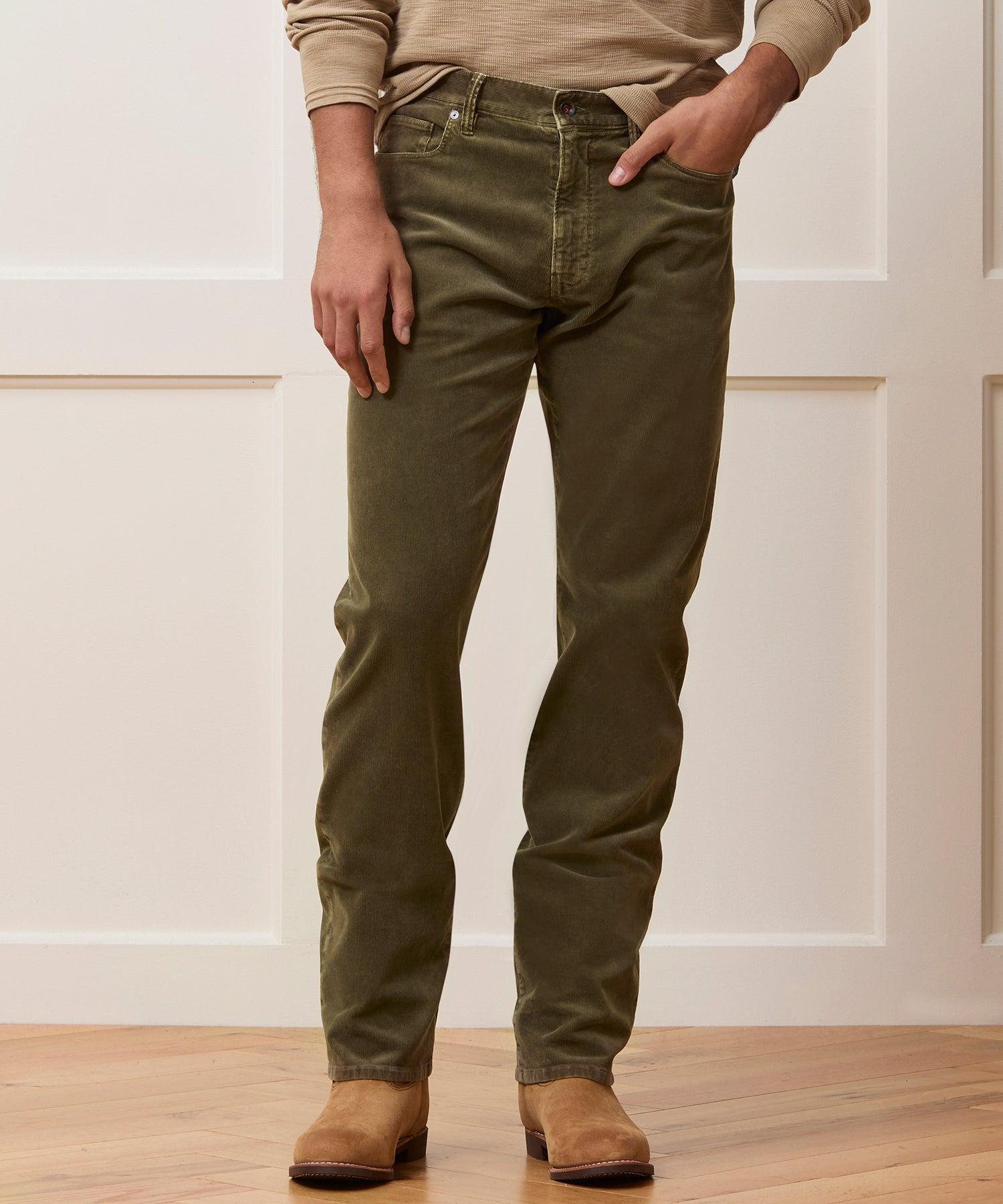 Straight 5-Pocket Corduroy Pant Product Image