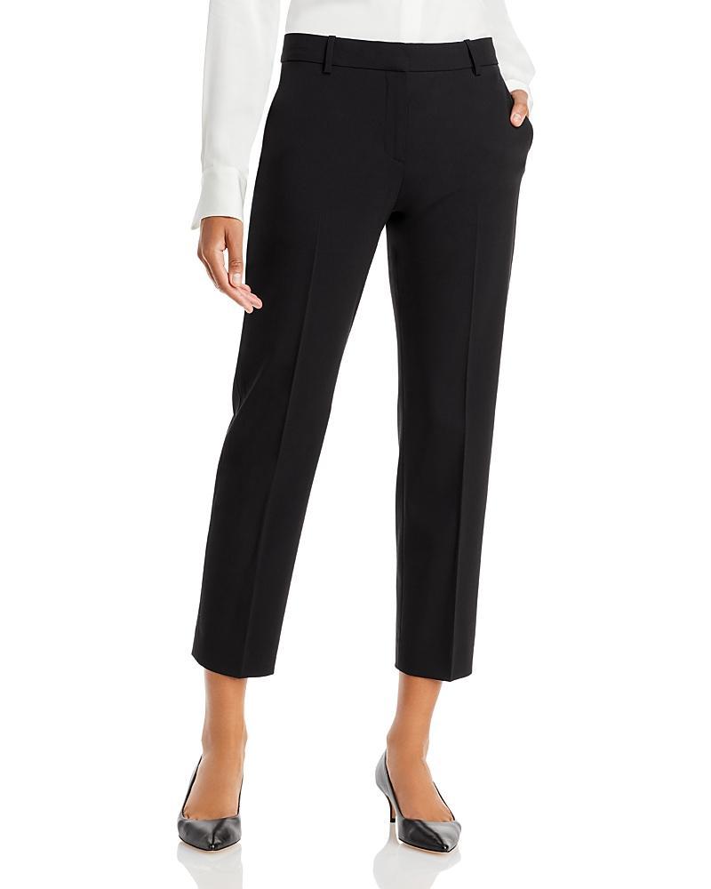 Theory Treeca Wool-Blend Cropped Pants Product Image