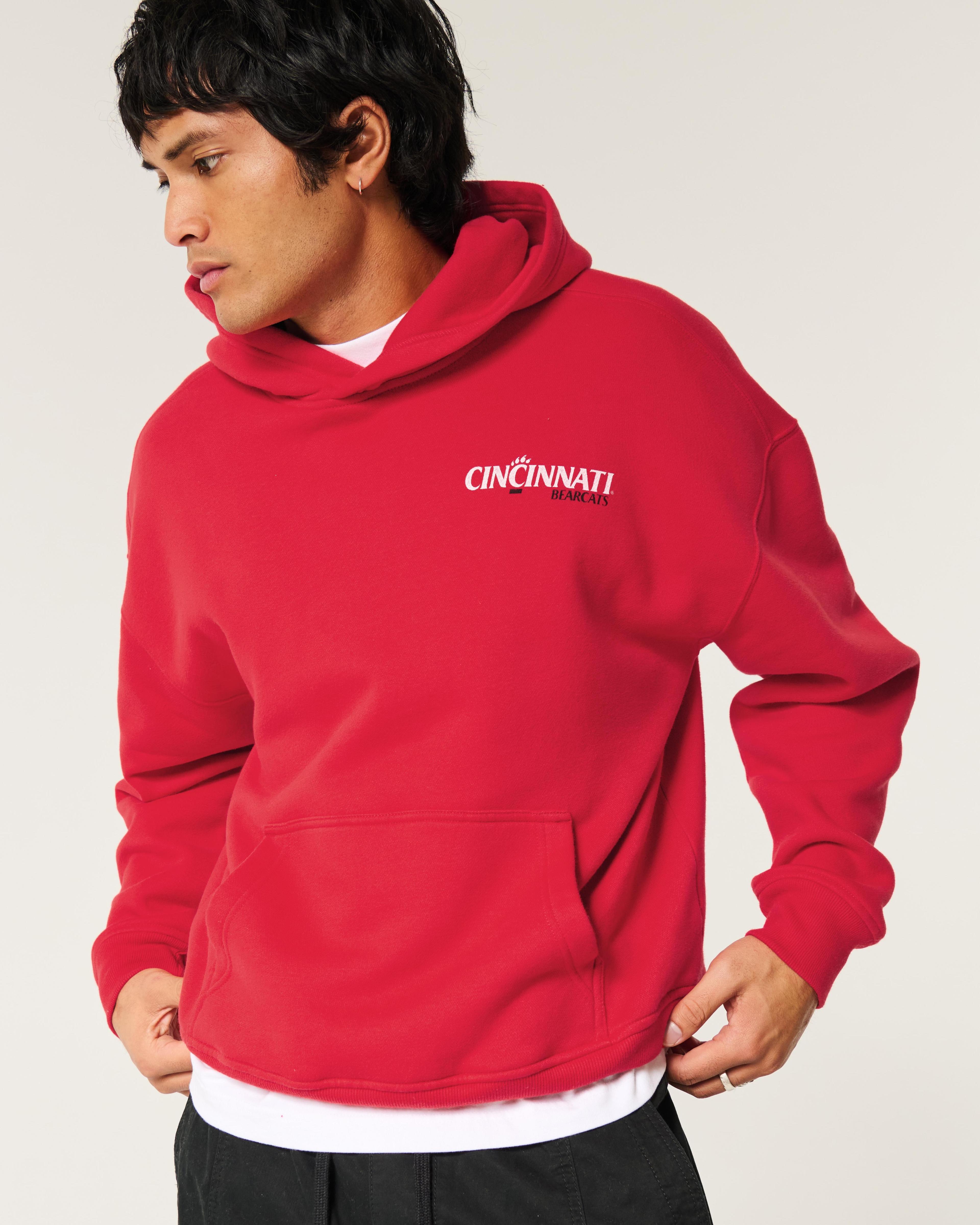 Boxy Ohio State Buckeyes Graphic Hoodie Product Image