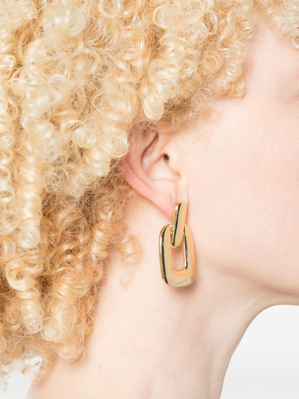 drop-design earrings  Product Image