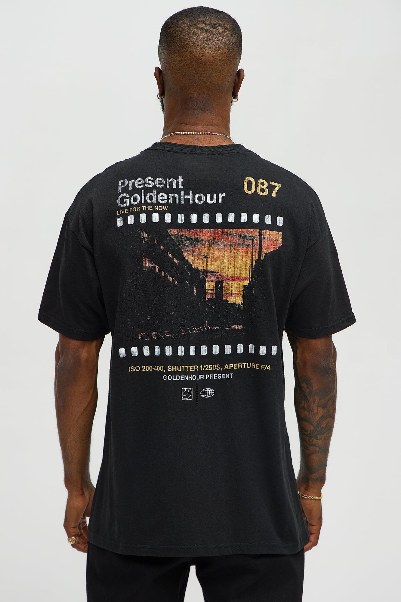 Present Golden Hour Short Sleeve Tee - Black Male Product Image