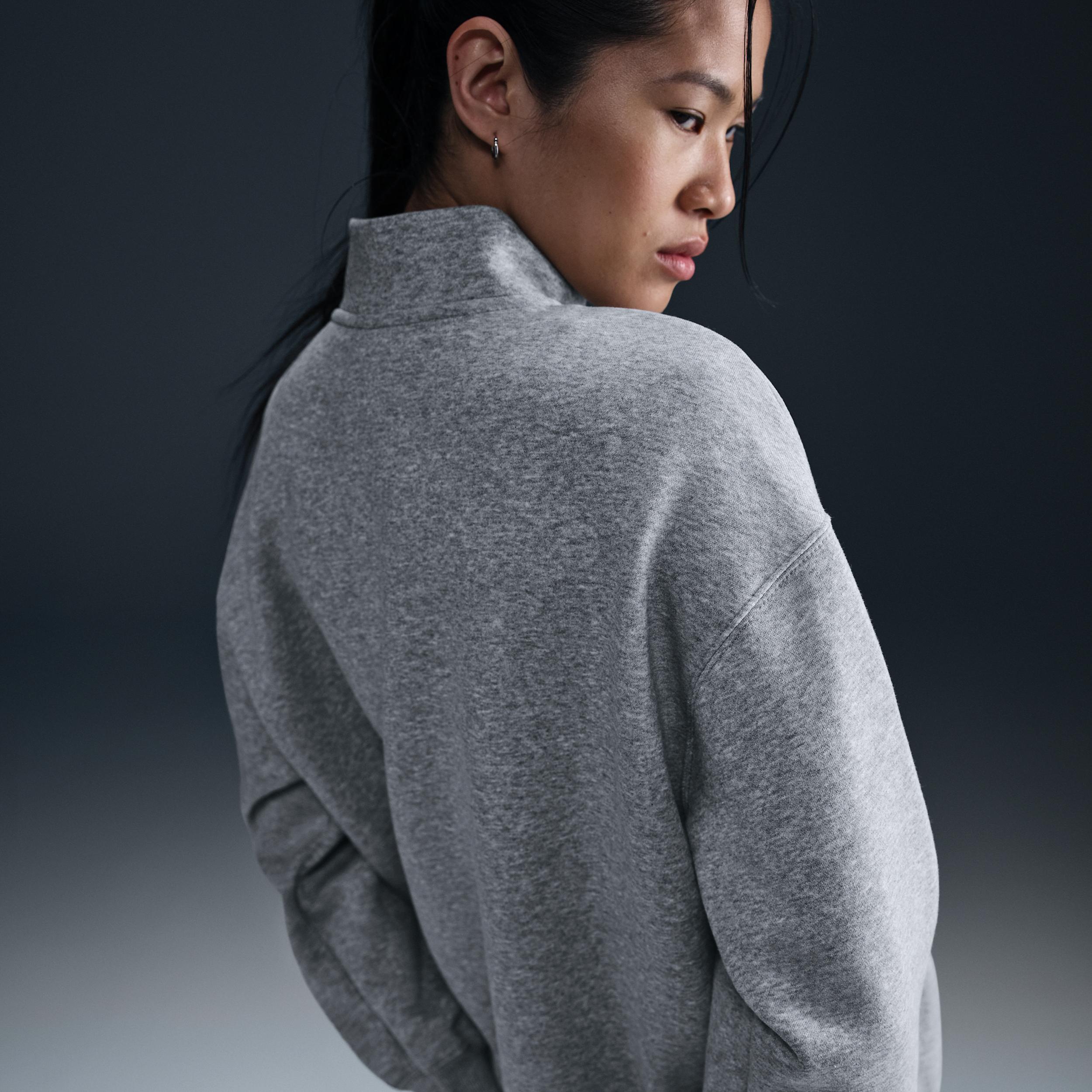 Women's Nike Sportswear Phoenix Fleece Oversized 1/4-Zip Sweatshirt Product Image