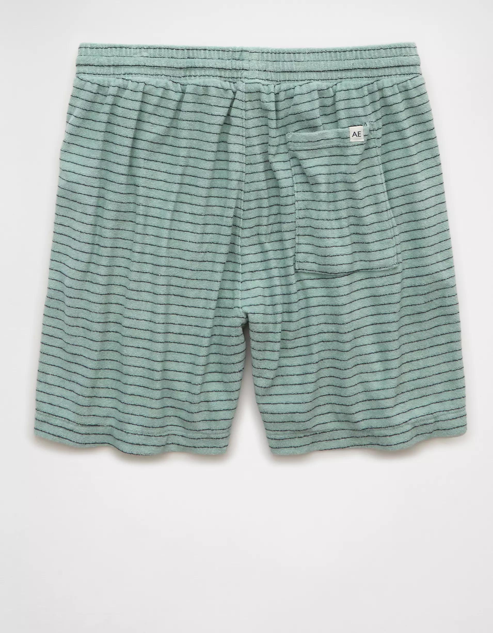 AE Sofa Surfin' Terry Striped Lounge Short Product Image