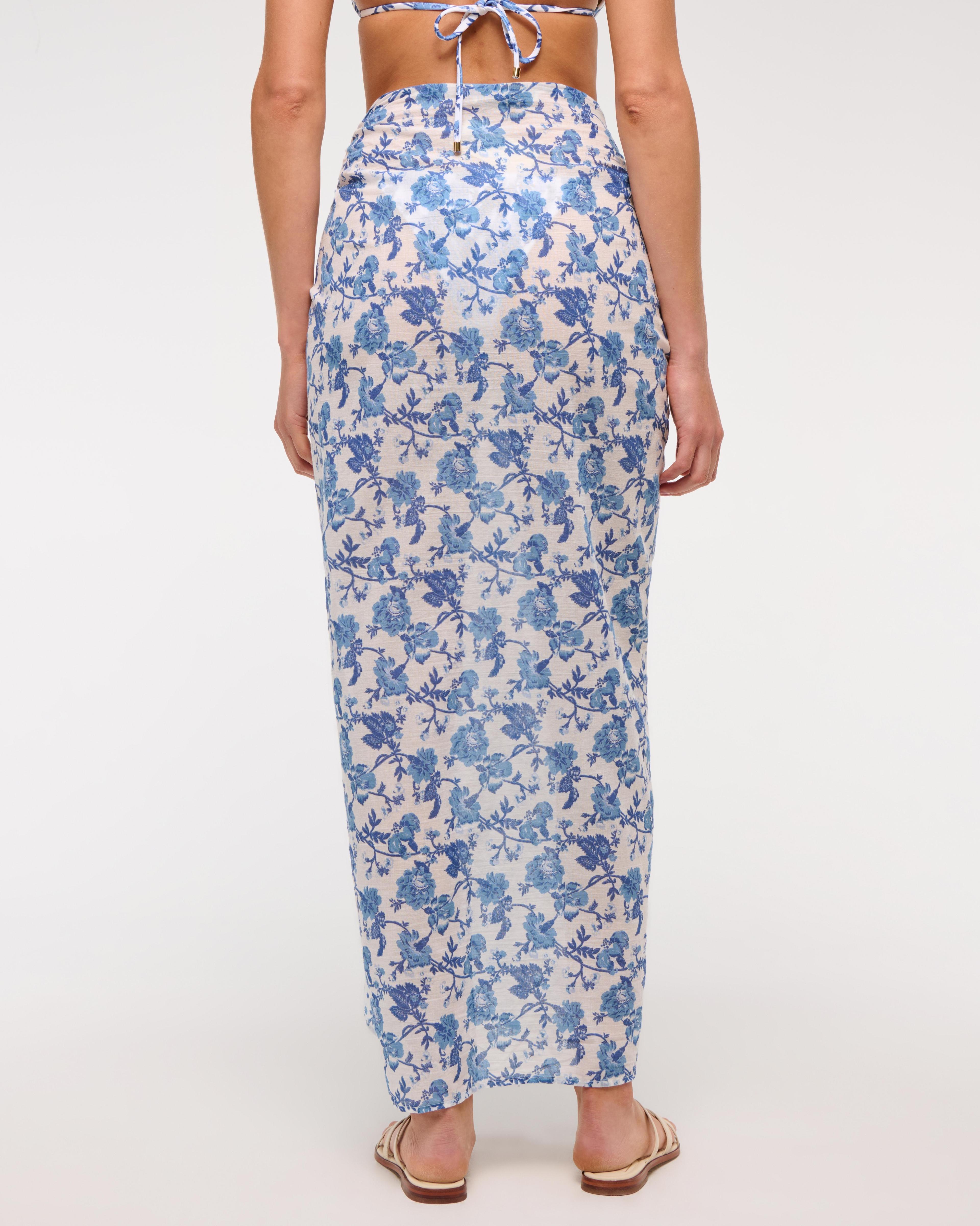 Long-Length Sarong Coverup Product Image