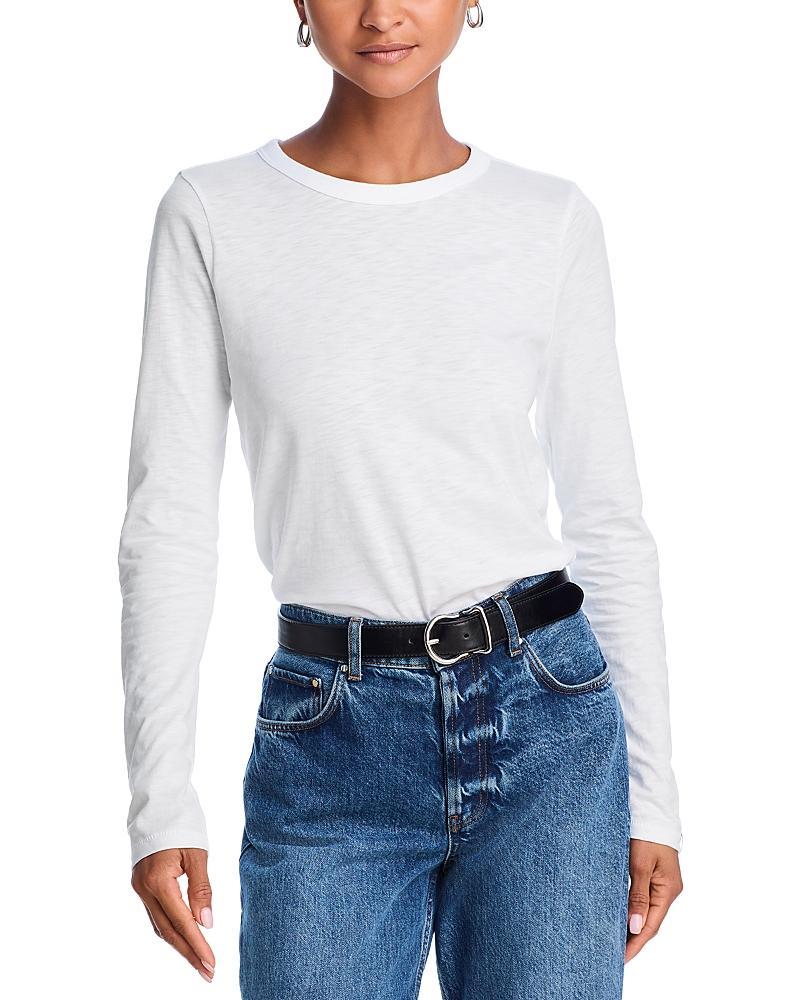 rag & bone Long-Sleeve Crewneck Tee Product Image