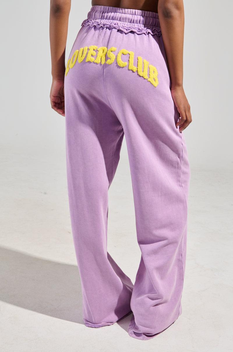 LOVERS CLUB WIDE LEG JOGGER Product Image