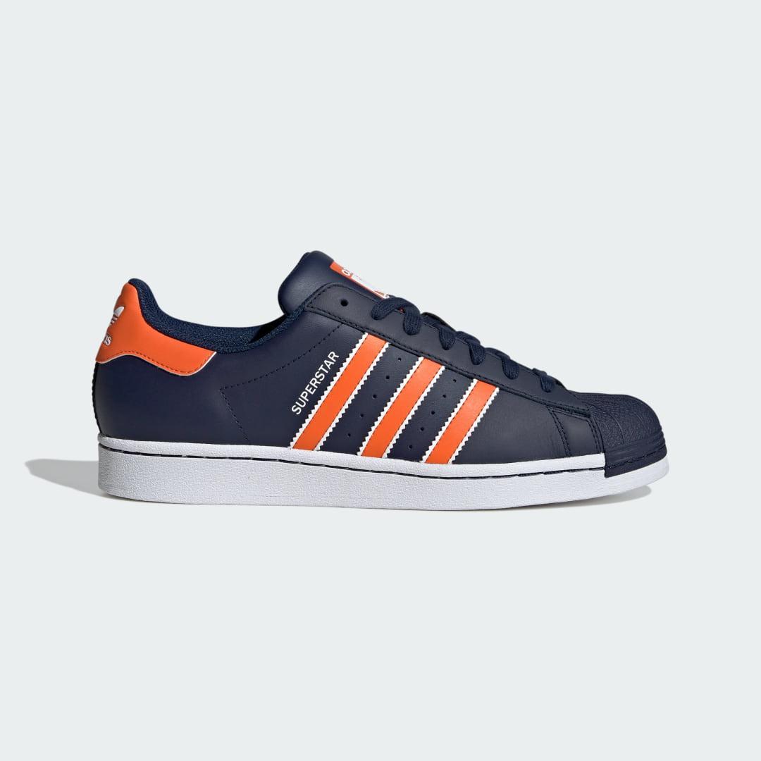 adidas Originals Mens adidas Originals Superstar Casual Sneaker - Mens Basketball Shoes Core Black/Core Black/Cloud White Product Image