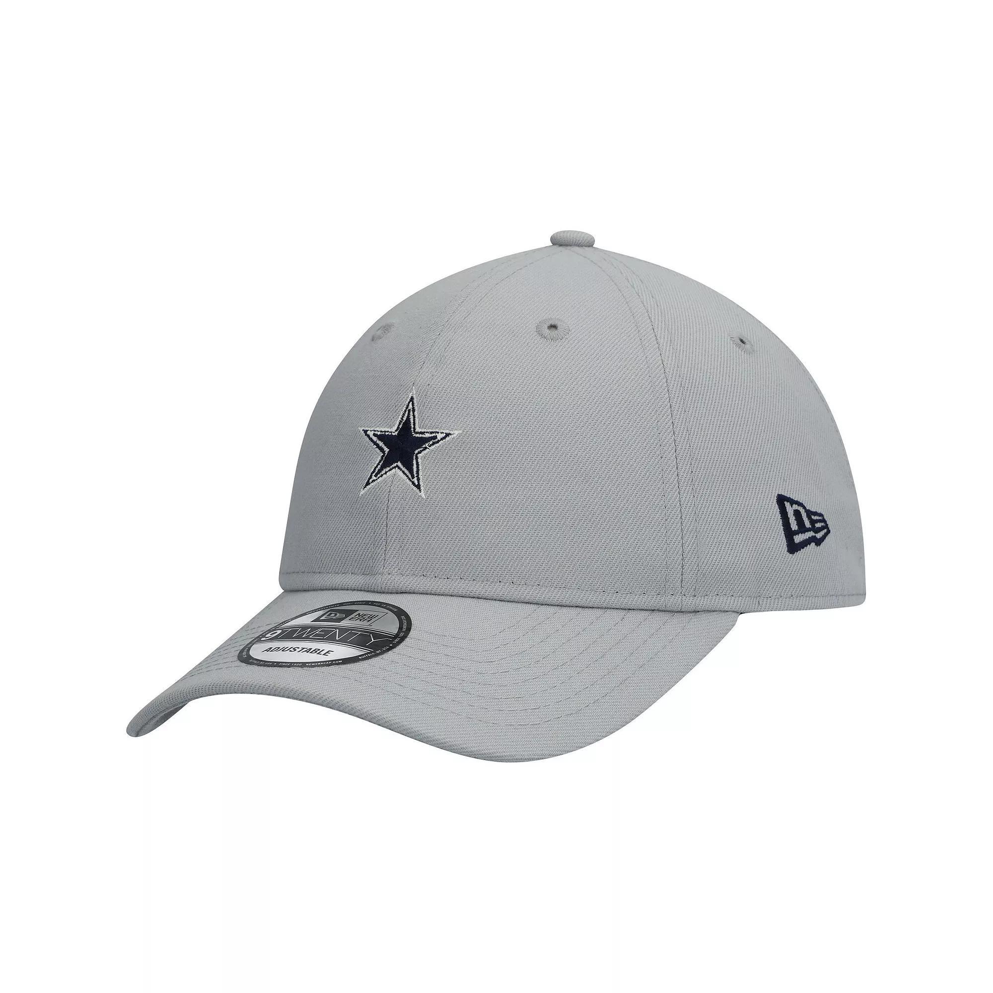 Men's New Era Gray Dallas Cowboys 9TWENTY Adjustable Hat, Grey Product Image