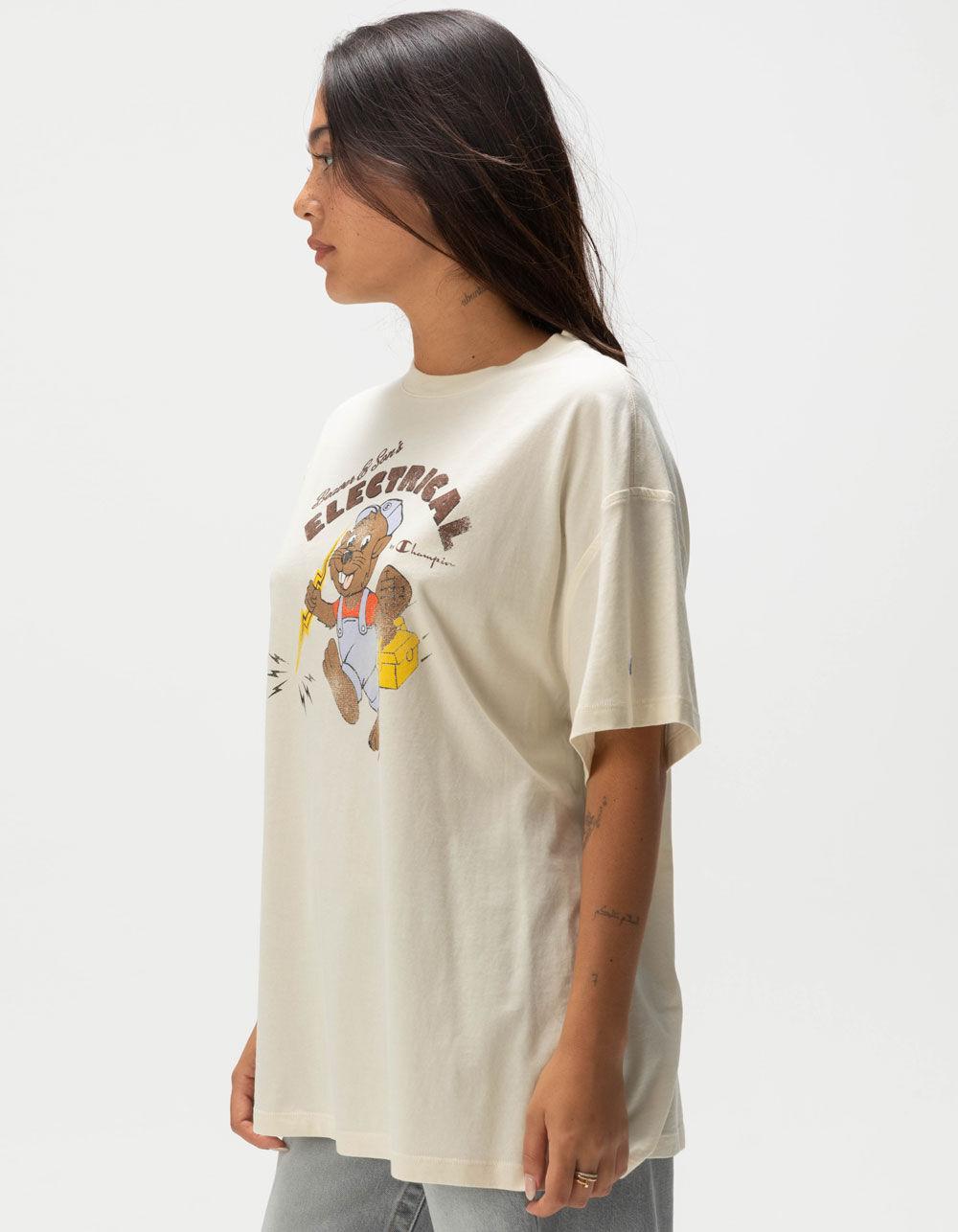 CHAMPION Washed Stadium Womens Tee Product Image