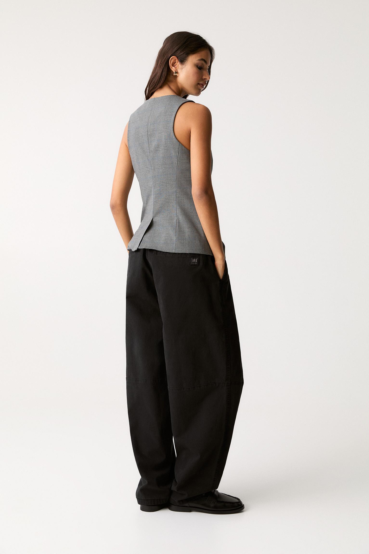 Plaid vest Product Image