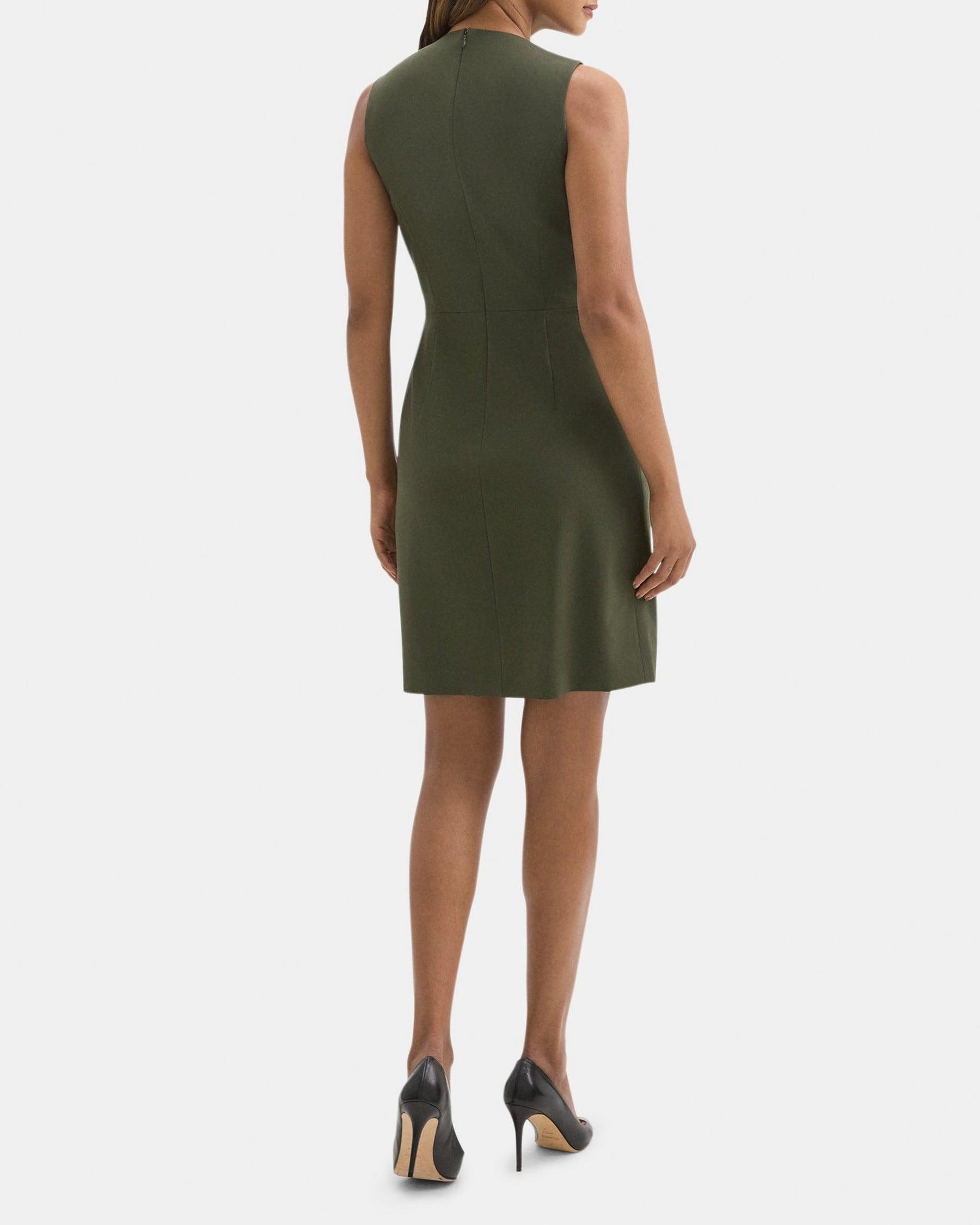 Sheath Dress in Stretch Wool Product Image