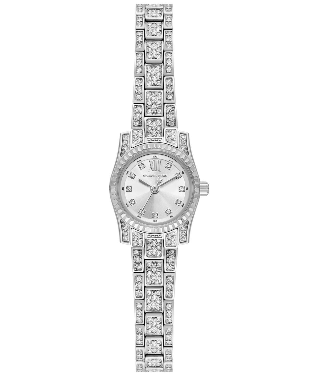 Michael Kors Womens  Lexington Three-Hand Stainless Steel Bracelet Watch Product Image