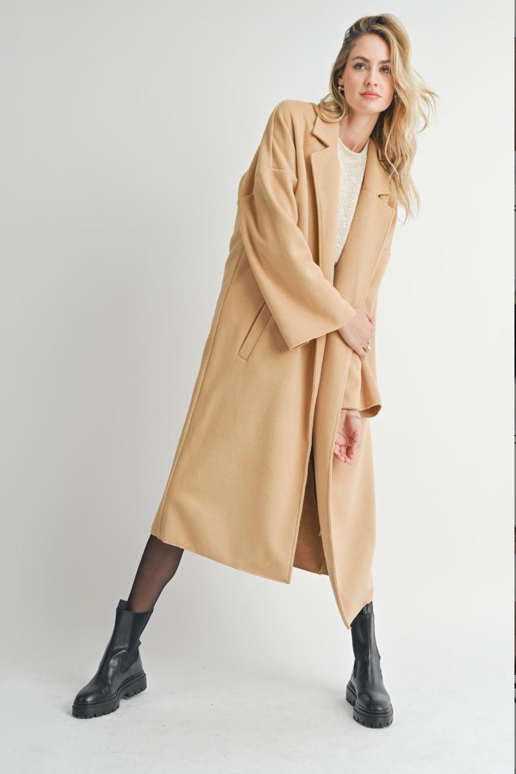 Donne Open Coat Product Image