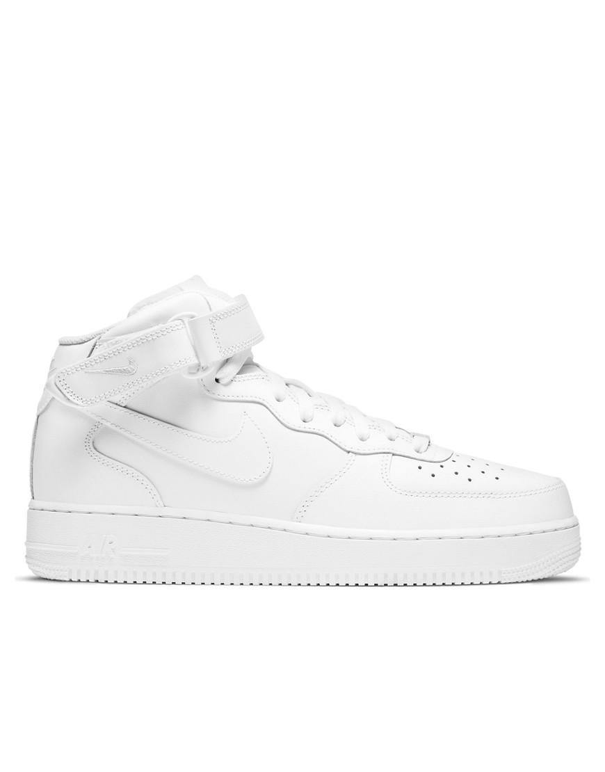 Nike Mens Nike Air Force 1 Mid 07 LE - Mens Basketball Shoes Product Image