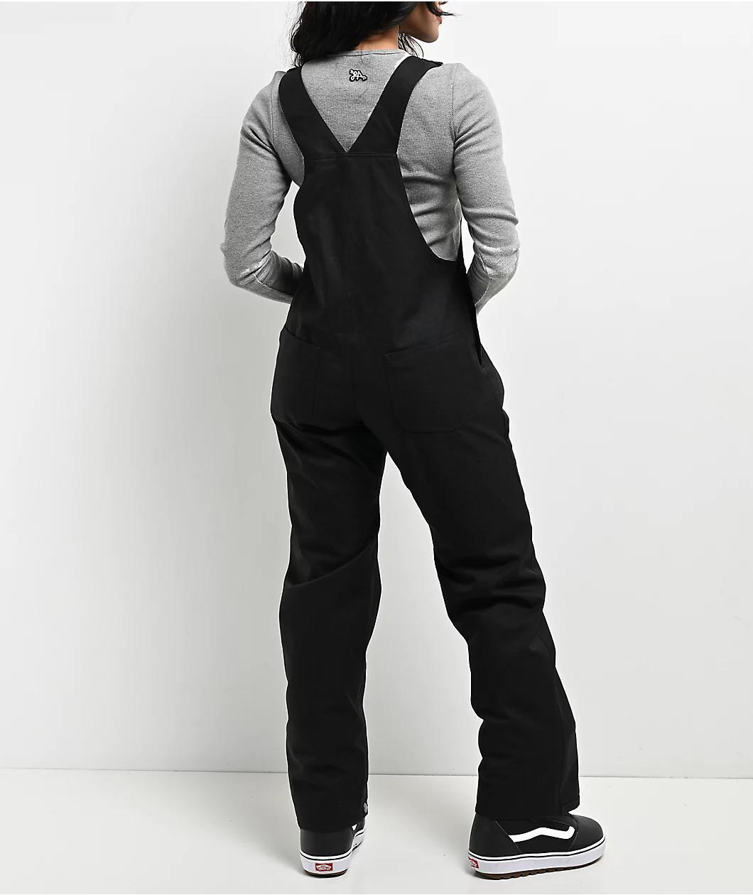 Airblaster Freedom Black 10K Bib Snowboard Pants Product Image