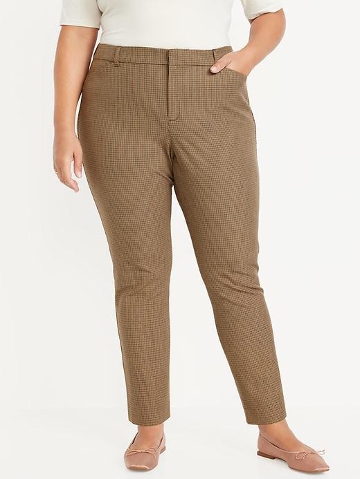 High-Waisted Pixie Skinny Ankle Pants Product Image