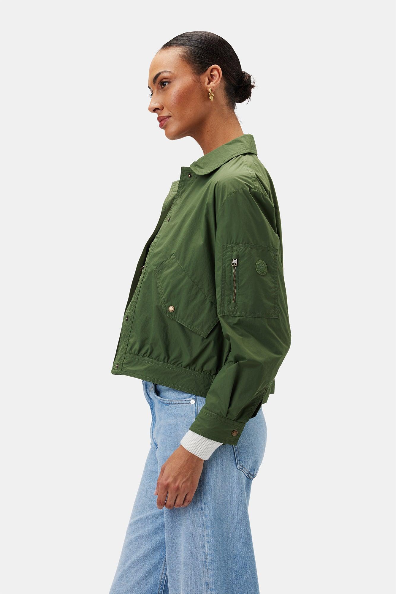 Save the Duck Mila Jacket - Dusty Olive Product Image