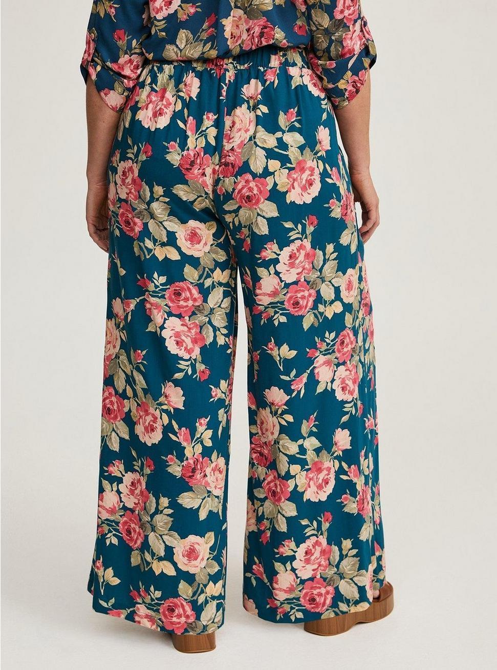 High-Rise Pull-On Wide-Leg Pant Product Image