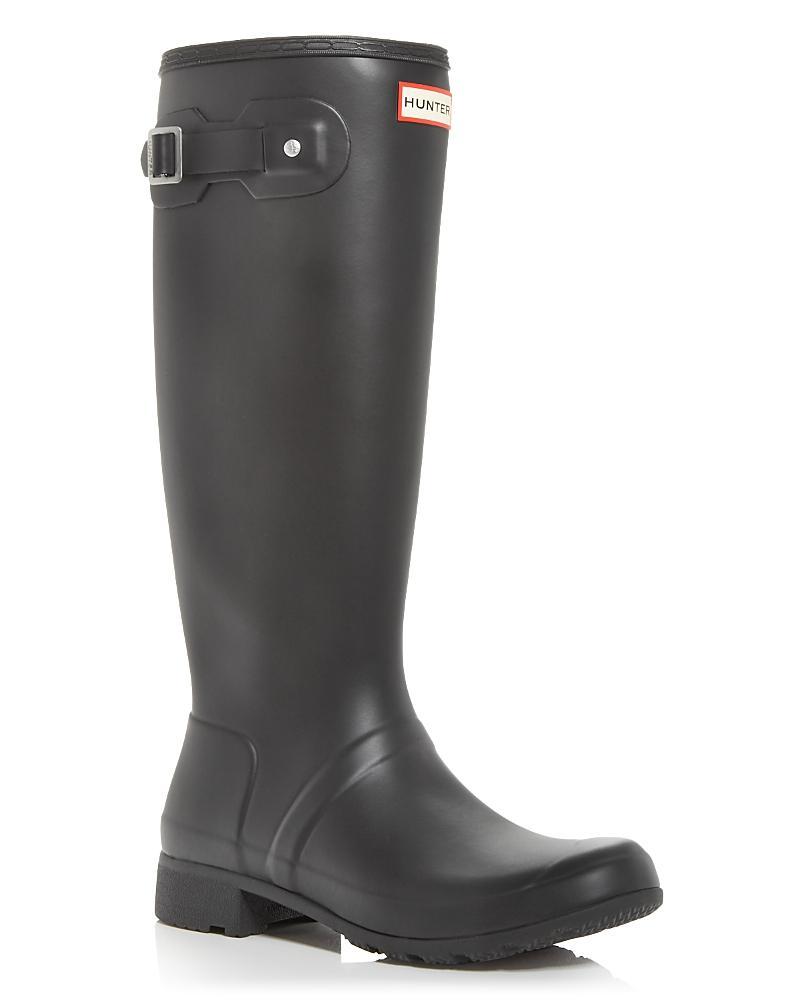 Hunter Womens Original Matte Tour Buckle Strap Rain Boots Product Image