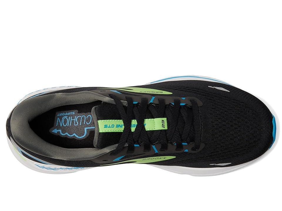 Brooks Men's Adrenaline GTS 23 Hawaiian Ocean/Green) Men's Shoes Product Image