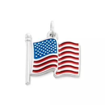 Enamel American Flag Charm Product Image