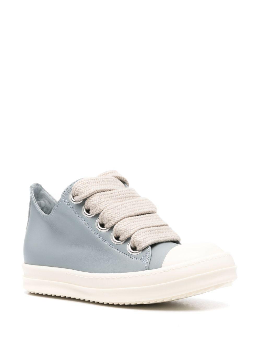 RICK OWENS Jumbolaced Sneakers In Blue Product Image