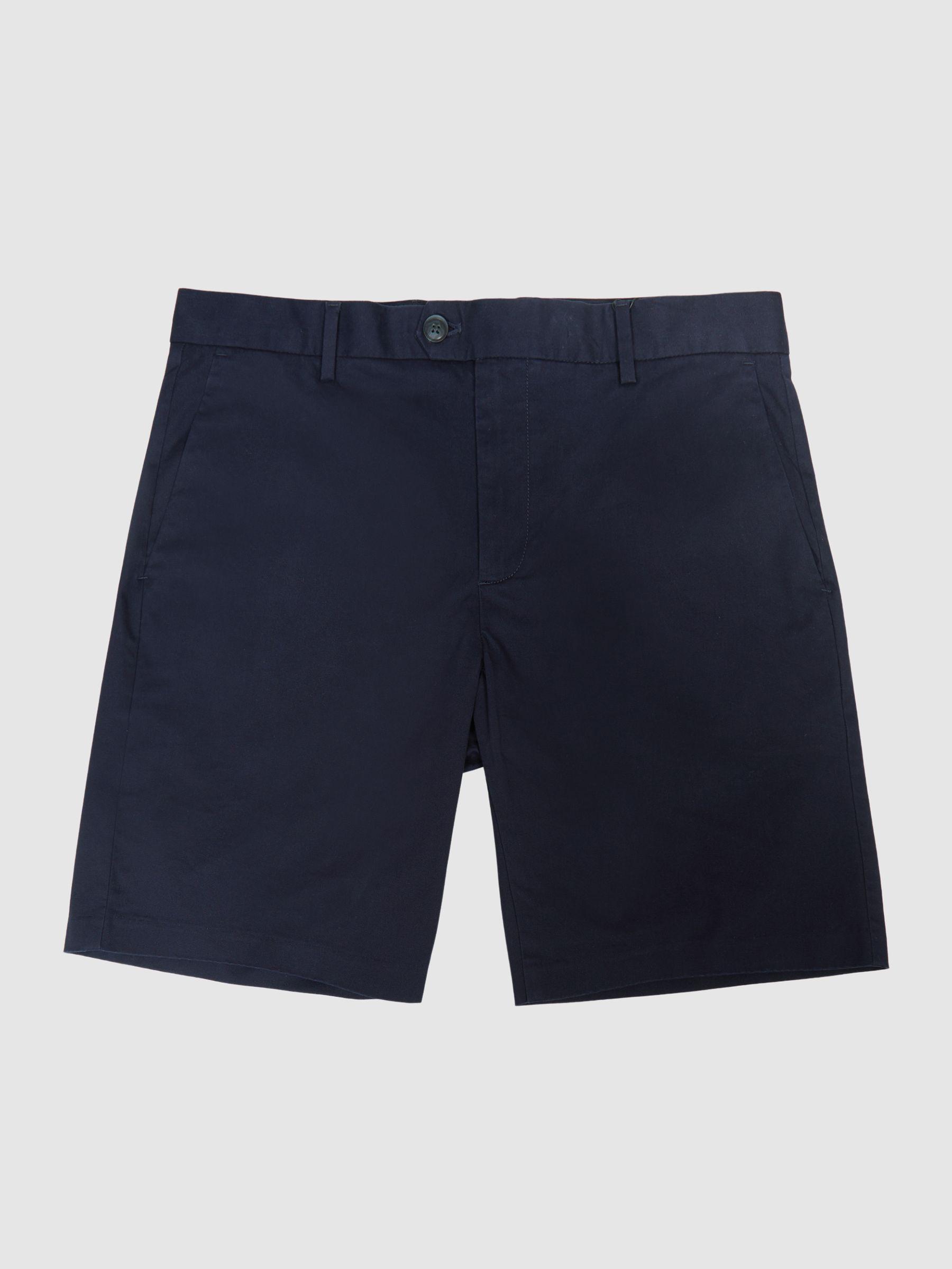 Modern Fit Chino Shorts in Navy Product Image