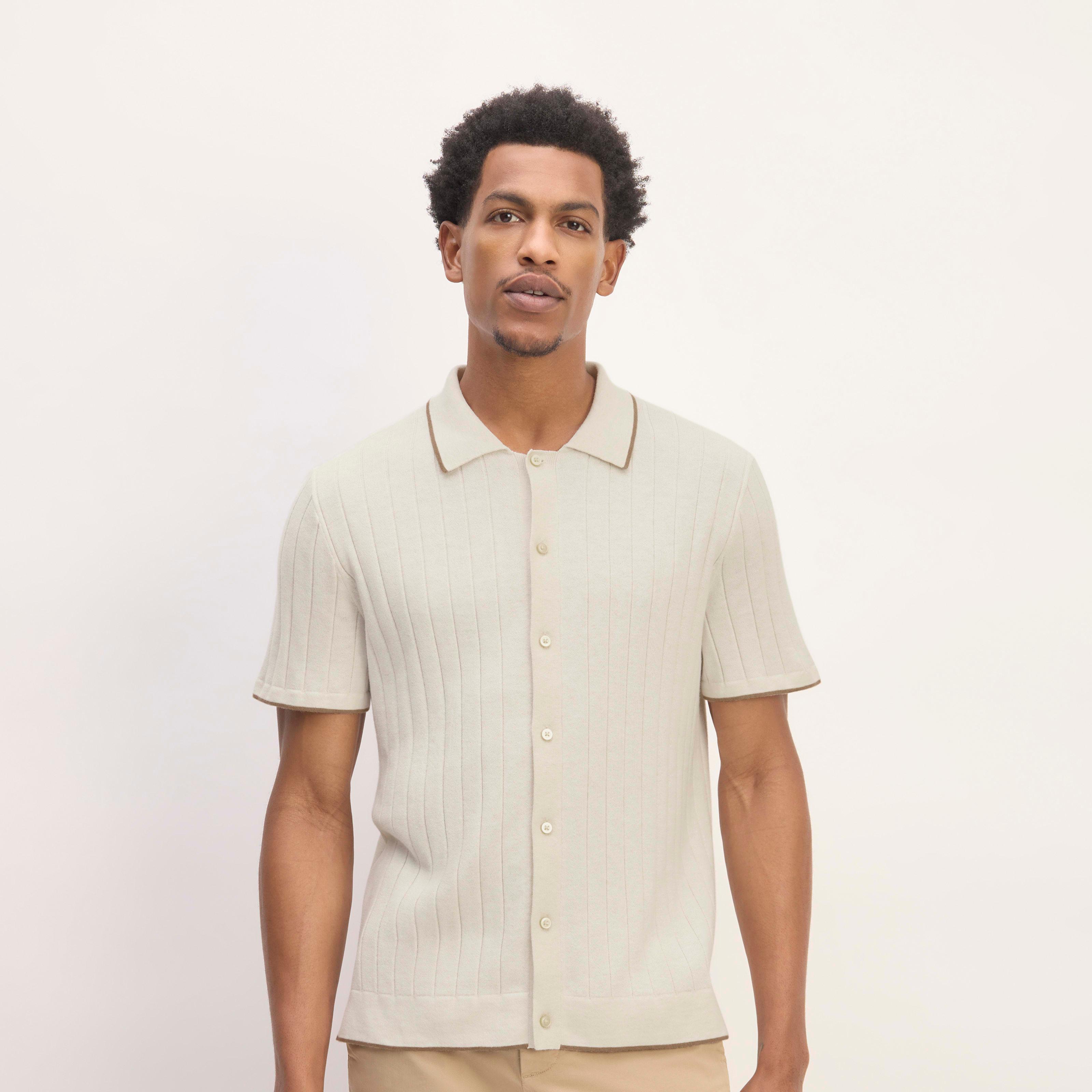 The No-Sweat Button-Down Polo Product Image