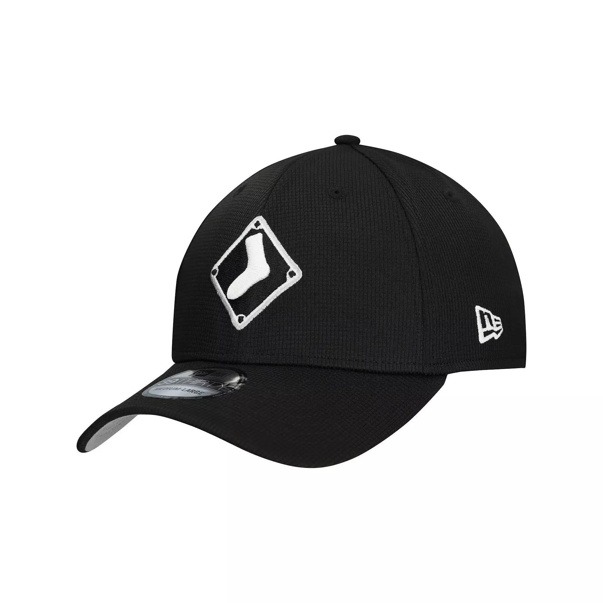 Men's New Era Black Chicago White Sox 2025 Batting Practice 39THIRTY Flex Hat,  Product Image