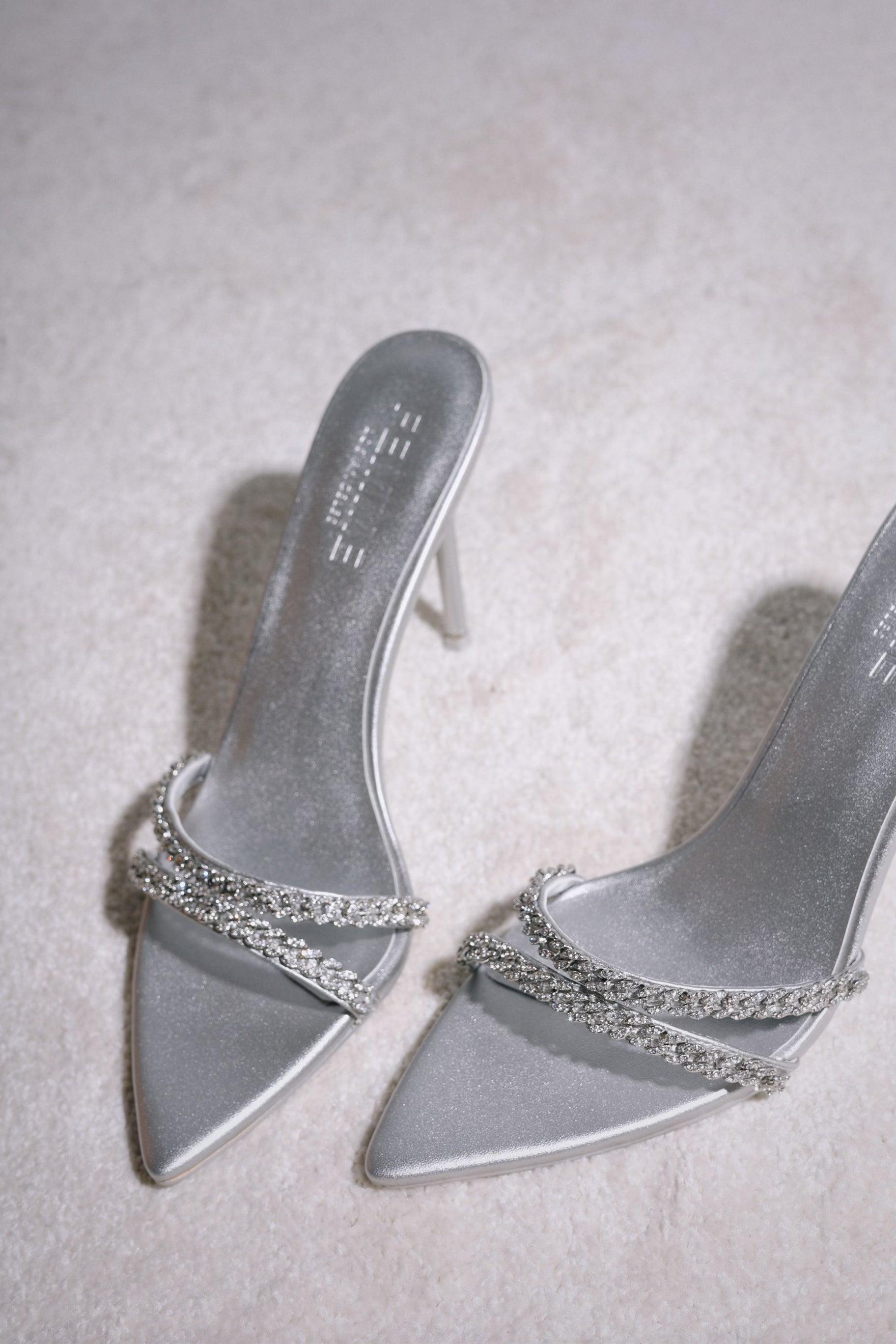 George V Slipper - Platinum Product Image