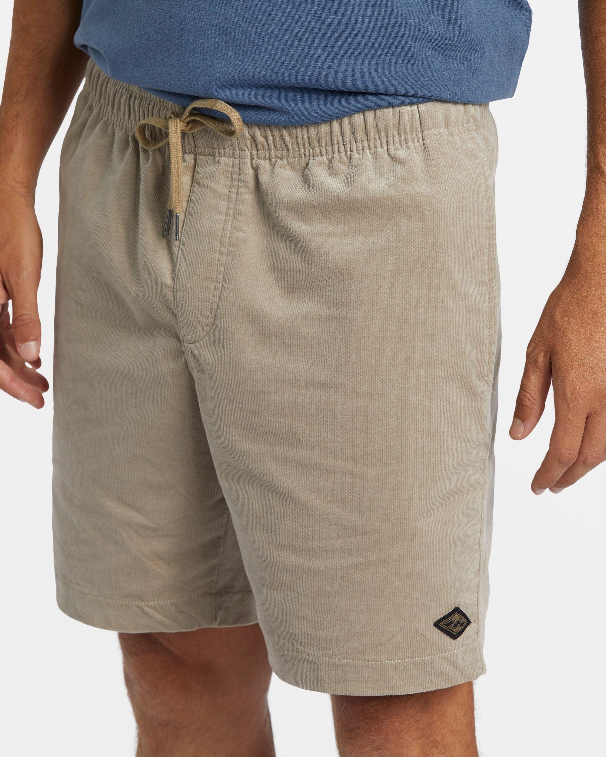 Larry Layback Corduroy 18" Shorts - Dune Male Product Image