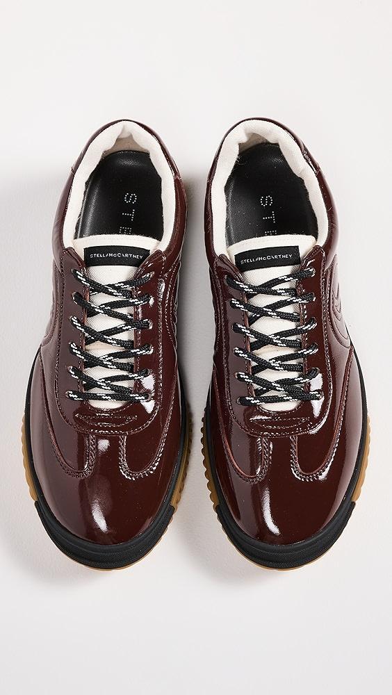 Stella McCartney S-Wave Sport Wrinkly Shiny Alt Mat Sneakers | Shopbop Product Image