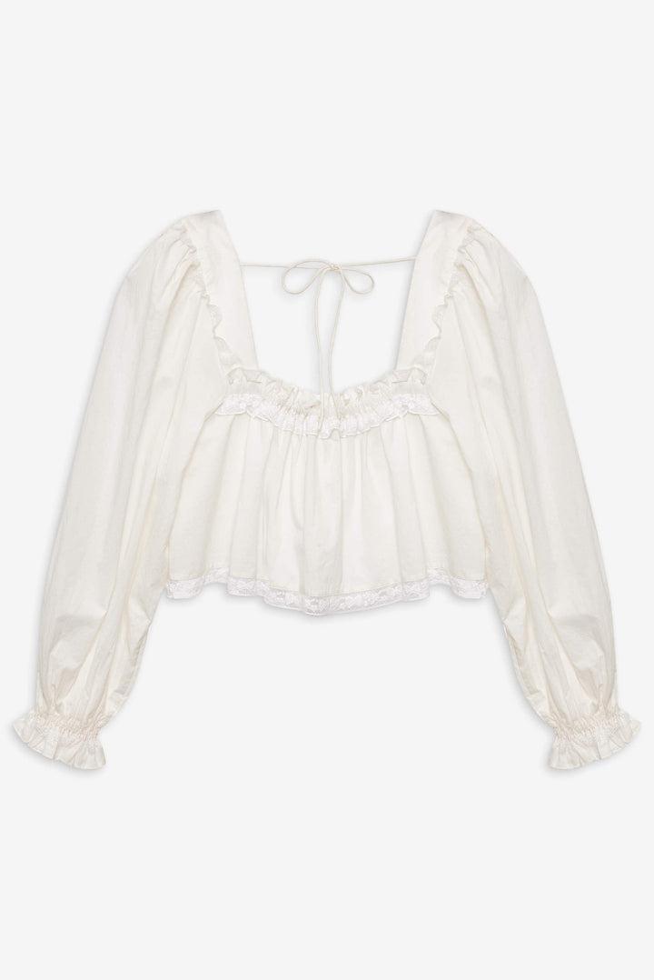Venetia Sleep Top — Vintage Cream Product Image