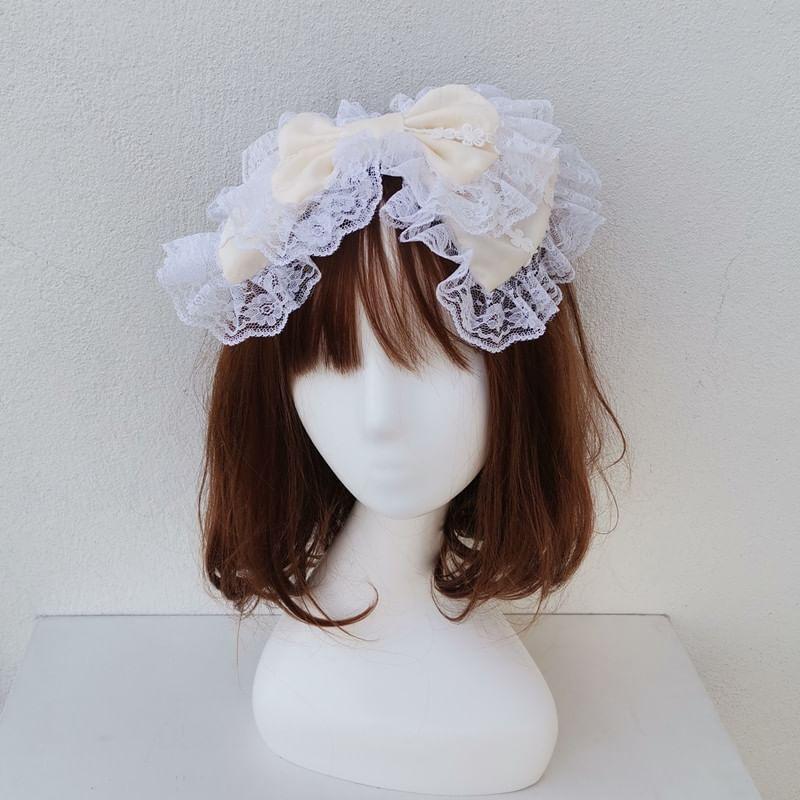 Bow Lace Headpiece (Various Designs) Product Image