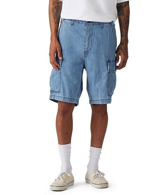Levi's® Carrier Regular Fit 9.5#double; Inseam Denim Cargo Shorts Product Image