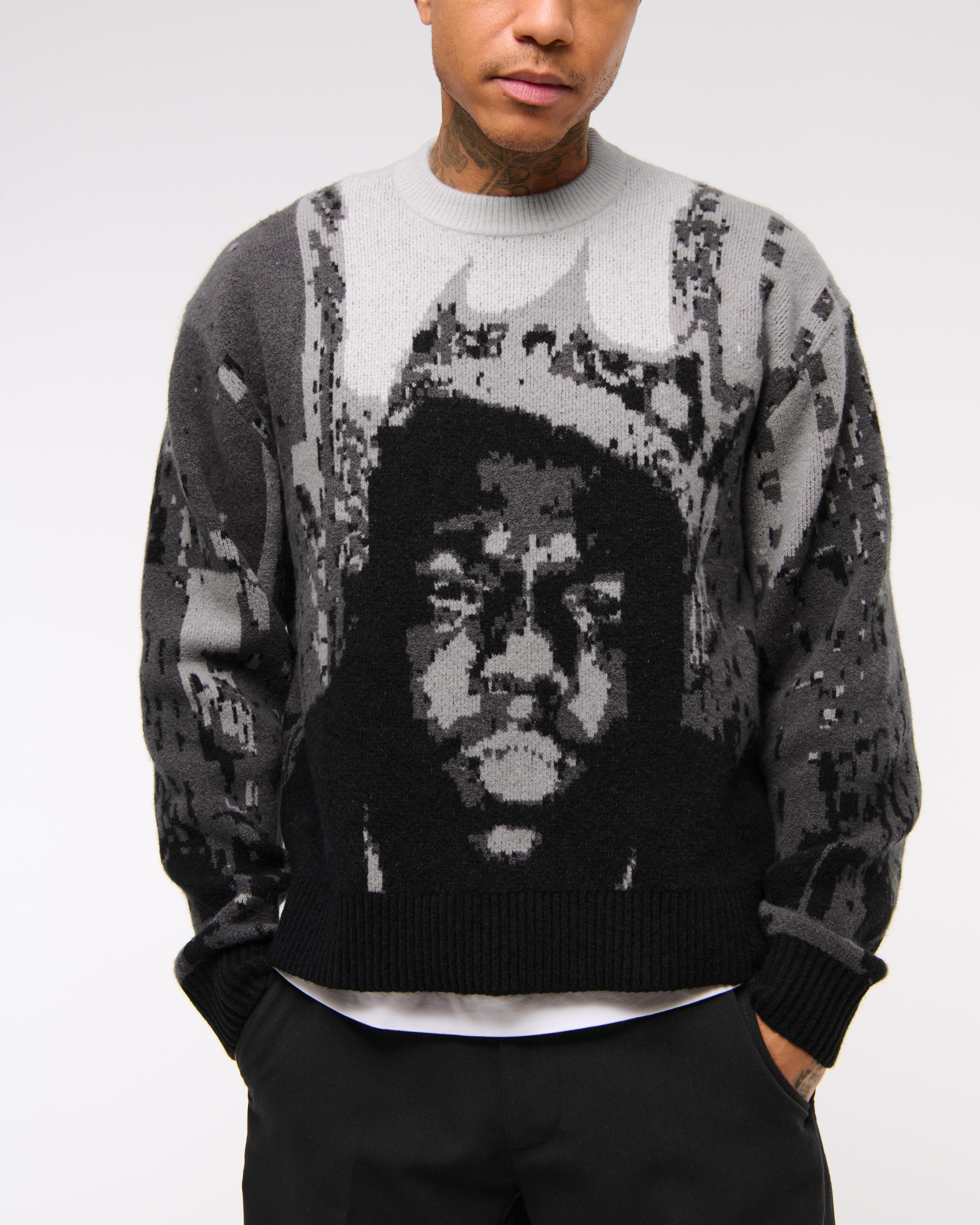 Vol. 28 Oversized Biggie Smalls Crew Sweater Product Image